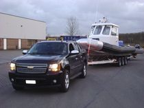 rigid inflatable boat (work-boat, in-board, with enclosed cockpit) RB7.00 Euro Offshore - Blue Spirit