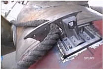 rope cutter for ship propeller shaft  Spurs Marine
