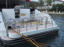 rotating yacht gangway  Nautical Structures