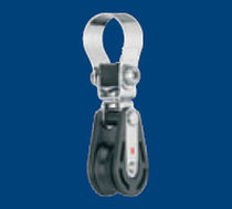 sailboat single block for &oslash; 25 mm stanchion (max. rope &oslash; : 8 mm) 36162 600 55 - BL = 600 KG Sprenger