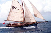 sailboat : classic cutter Nigel Irens Westernman, ALICE WRAGG Covey Island Boatworks