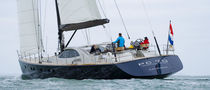 sailboat : cruising sailing-yacht (aluminium, deck saloon, twin steering wheel, teak deck) 70� PERFORMANCE CRUISER  Van Dam Nordia