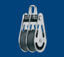 sailboat double block with fixed head (max. rope &oslash; : 10 mm) 35001 001 55 - BL = 850 KG Sprenger