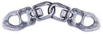 sailboat double snap shackle with swivel SPINNAKER PEEL Tylaska