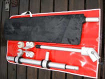 sailboat emergency rudder blade SOS RUDDER PACIFIC Windpilot