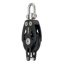 sailboat single block with swivel / becket (max. rope &oslash; : 20 mm) PBB 100 - SWL = 4000 KG Seld&eacute;n