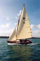 sailboat : classic day-sailer (sliding gunter) STIR VEN Grand Largue