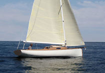 sailboat : classic sloop (wooden, lifting keel, custom-made) BOLANN  CHANTIER DES ILEAUX