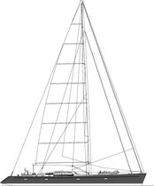 sailboat : cruiser sailing-yacht (aluminium, custom-made) CNB 95 INFINITY OF COWES CNB B&eacute;n&eacute;teau