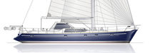 sailboat : cruising sailing-yacht (aluminium) 55' CRUISER WHEEL HOUSE Van Dam Nordia