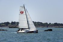 sailboat : racing keelboat (canting keel, bow-sprit) HEOL 7.4 Q Heol Altona