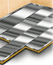 sandwich panel (for ship's floor) F-300 NORAC