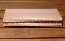 sandwich panel : wood / foam (thermal insulation) D7  Daniel Georgus