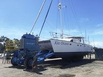self-propelled boat handling trailer (remote controlled) 30-TON KMI Sea-lift