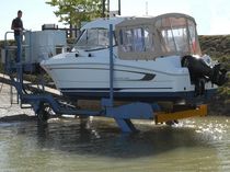 self-propelled boat handling trailer (with boat cradle) ECOLEV CMB300  SECOPORT