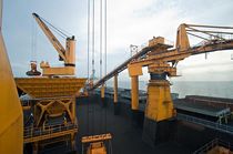 self-unloading system for bulk carriers (belt conveyor)  Bedeschi Spa