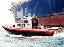 service boat : pilot-boat (rigid inflatable boat, outboard, twin engine) 28 PILOT Northwind