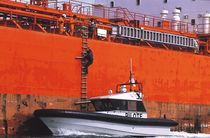 service boat : pilot-boat (rigid inflatable boat, in-board)  Ufast