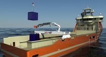 ship deck crane (rail mounted) MDH PSV EDITION Triplex AS