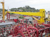 ship deck crane : boom crane  EBI