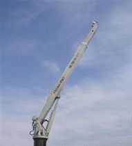 ship deck crane : telescopic knuckleboom crane  Davit Sales