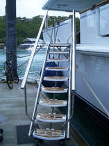 side boarding ladder for yachts  Nautical Structures