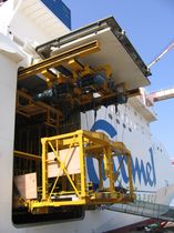 side loading system for ships  HOR-TAL Engineering