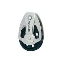 single flat cheek block for sailboats (max. rope &oslash; : 6 mm) PBB 60 - SWL = 1500 KG Seld&eacute;n