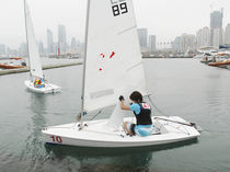 single-handed sailing dinghy : cat boat SPLASH  Qingdao Zou Inter Marine Co.,Ltd.