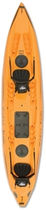 sit-on-top kayak : fishing kayak (2 person) DOUBLE 1 Cobra Kayaks