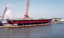 special vessel : oil spill recovery barge NB102 Shipyard DeHoop