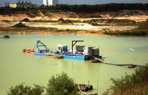 special vessel : cutter-suction dredger 870JD Ellicott Dredges