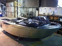 sport-fishing boat : bay boat (aluminium, dual console) 440 THRESHER DORY Marco Boat