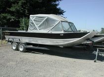 sport-fishing boat : in-board runabout (aluminium) SLED 18' Koffler