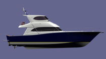 sport-fishing boat : luxury motor-yacht with enclosed flybridge UT-64 SF "Sand Tiger"  UP-TIDE