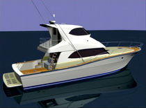 sport-fishing boat : luxury motor-yacht with enclosed flybridge UT-52 SF "Mako" UP-TIDE