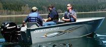 sport-fishing boat : open boat (aluminium) LODGE 161 American Angler