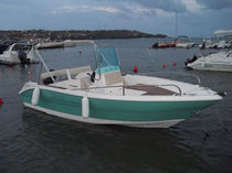 sport-fishing boat : outboard center console boat 590 OPEN FISHING Cantiere Eolo