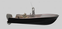sport-fishing boat : outboard center console boat OPENFISH 510 Akesdesign