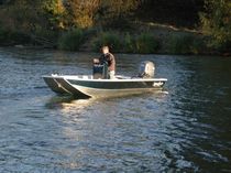 sport-fishing boat : outboard center console boat (aluminium) SLED 24' Koffler