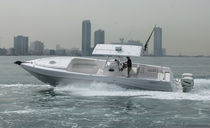 sport-fishing boat : outboard center console boat (twin engine, stepped hull, cabin, T-Top) 36 CC (CUDDY CABIN) Majesty Yachts