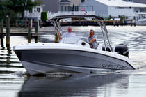sport-fishing boat : outboard center console boat (twin engine, T-Top) 320 CC Sonic
