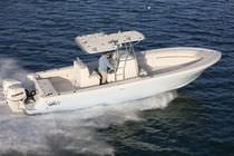 sport-fishing boat : outboard center console boat (twin engine, T-Top) OFFSHORE 32 Panga Fishing Boats