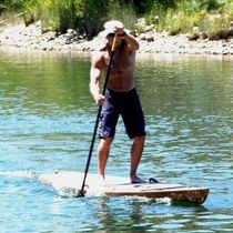 stand-up paddle-board (SUP, wooden) KAHOLO ARWEN MARINE