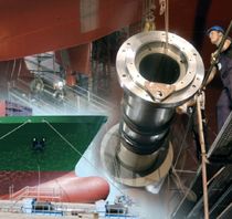 stern tube for ships SIMPLEX Blohm + Voss Industries