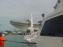 super-yacht deck crane MC Nautical Structures