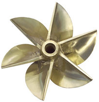 surface piercing boat propeller (6 blades)  Yuanhang Propellers Manufacturing