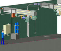 telescopic ship davit (ceiling) 2TDB-TYPE Vestdavit