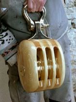 triple block for classic sailboats  Dryade