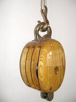 triple block for classic sailboats  Maritime Enterprises I.O.W.